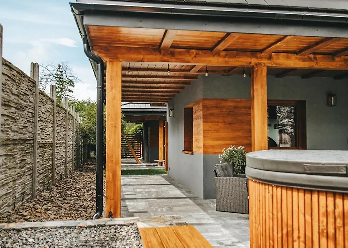 펜션 Skrzaci Zakatek - Z Prywatna Balia Z Jacuzzi